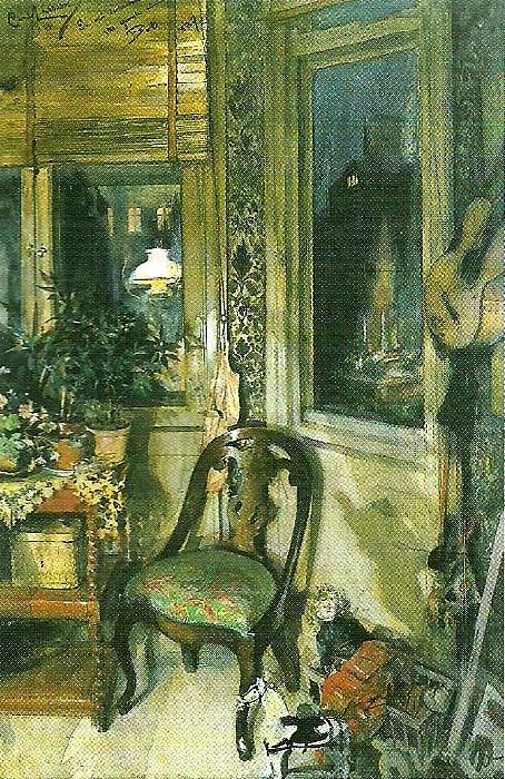 Carl Larsson leksakshornet china oil painting image